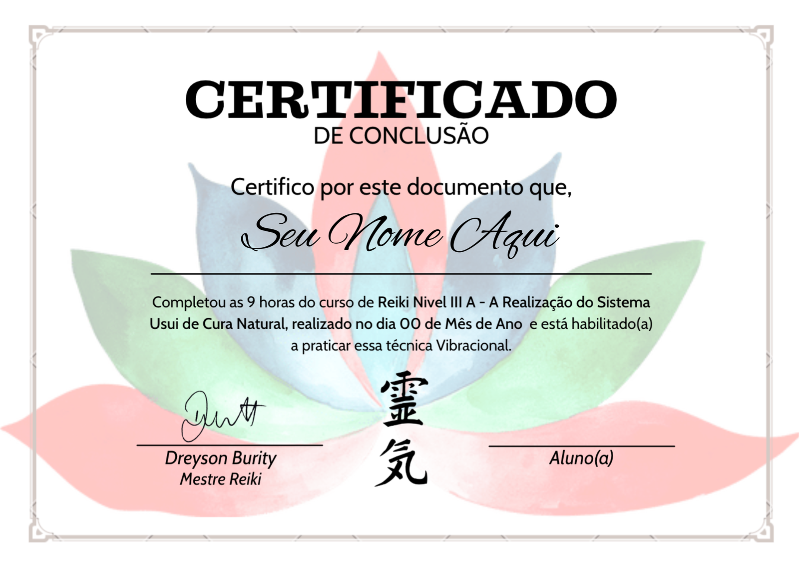 3A- Reiki